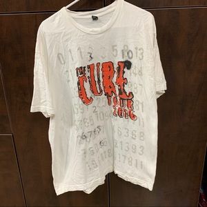 The Cure 2016 Concert Tour Merch Shirt